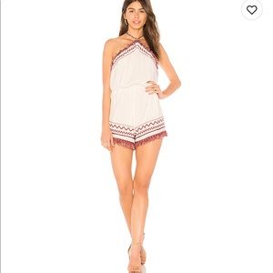 Braided Halter Neck Romper